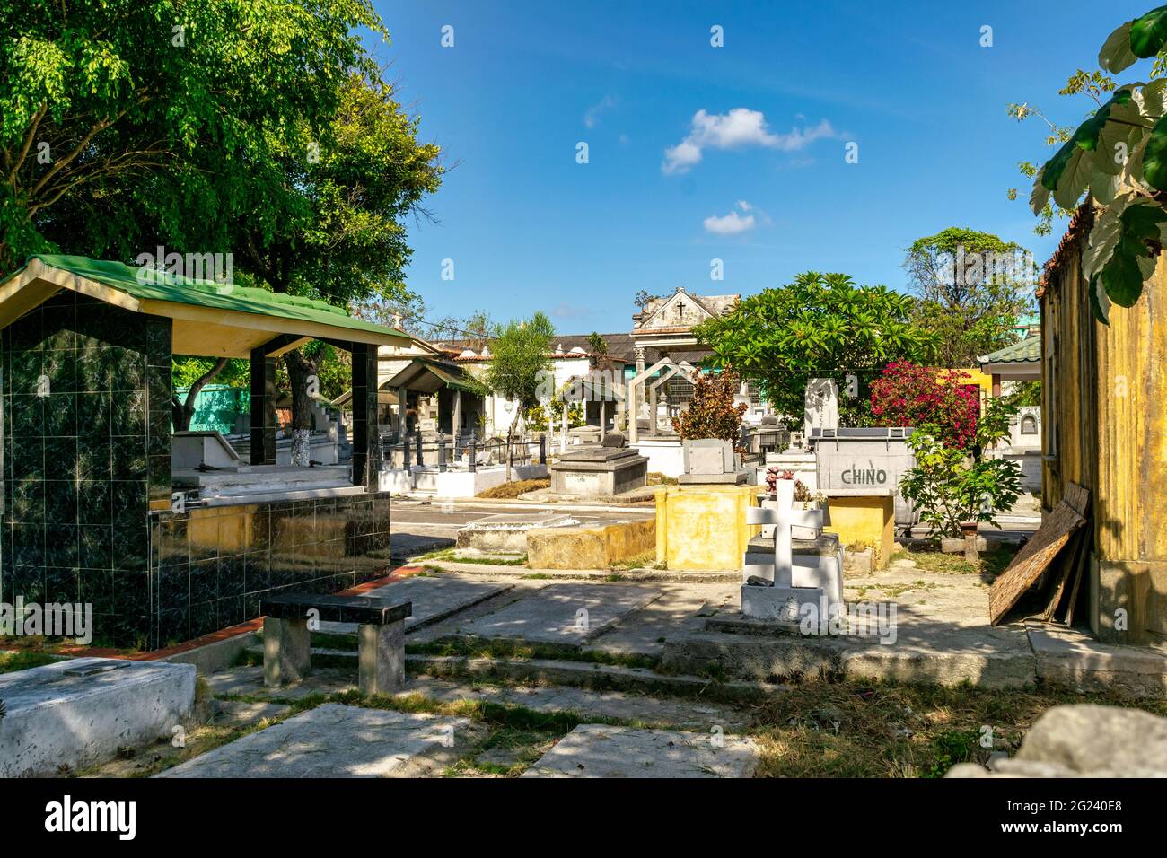 Chinese Cemetery, Havana, Cuba, June 2021 Stock Photo