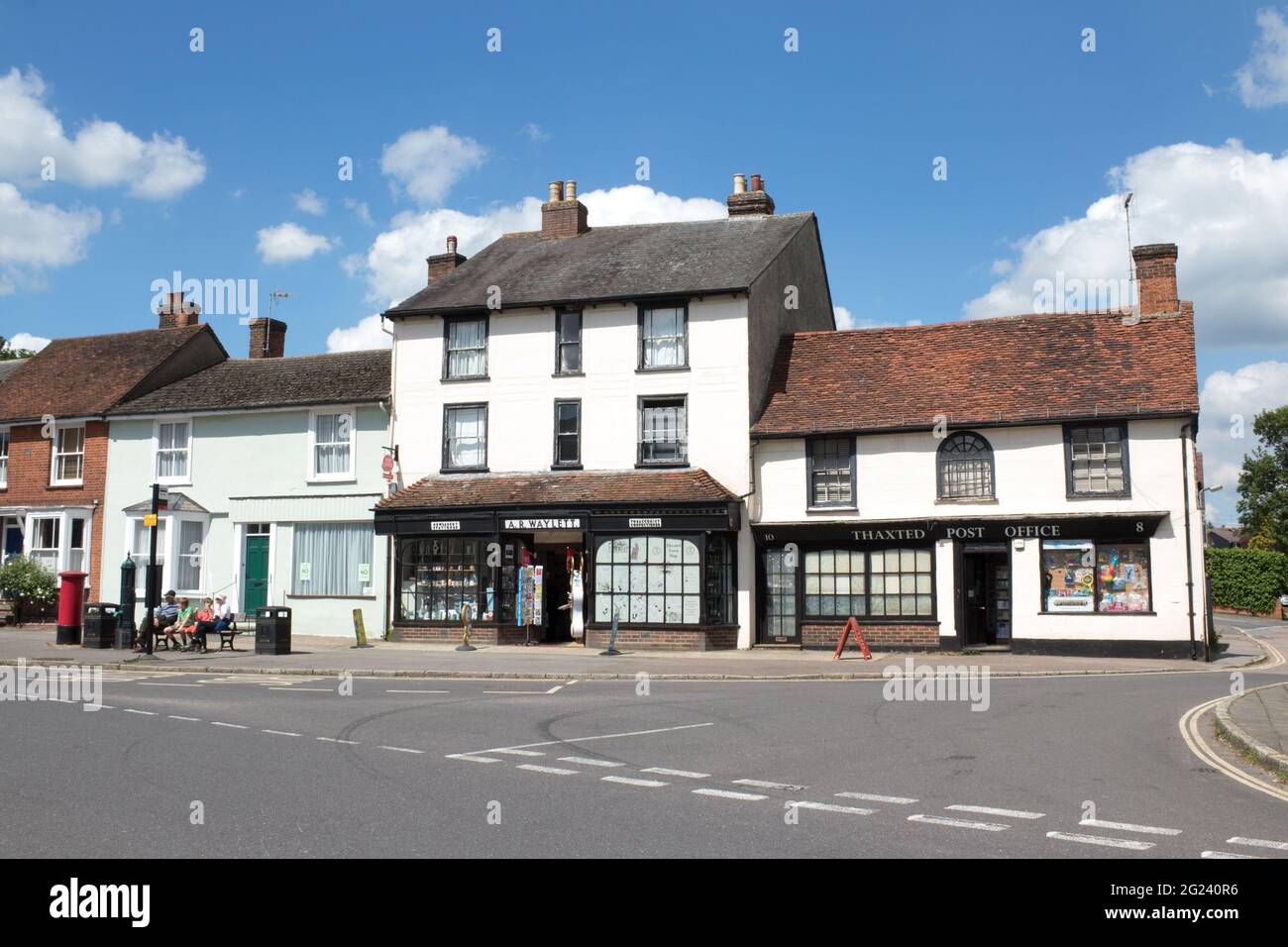 Post Office Town Street Thaxted Essex Stock Photo Alamy