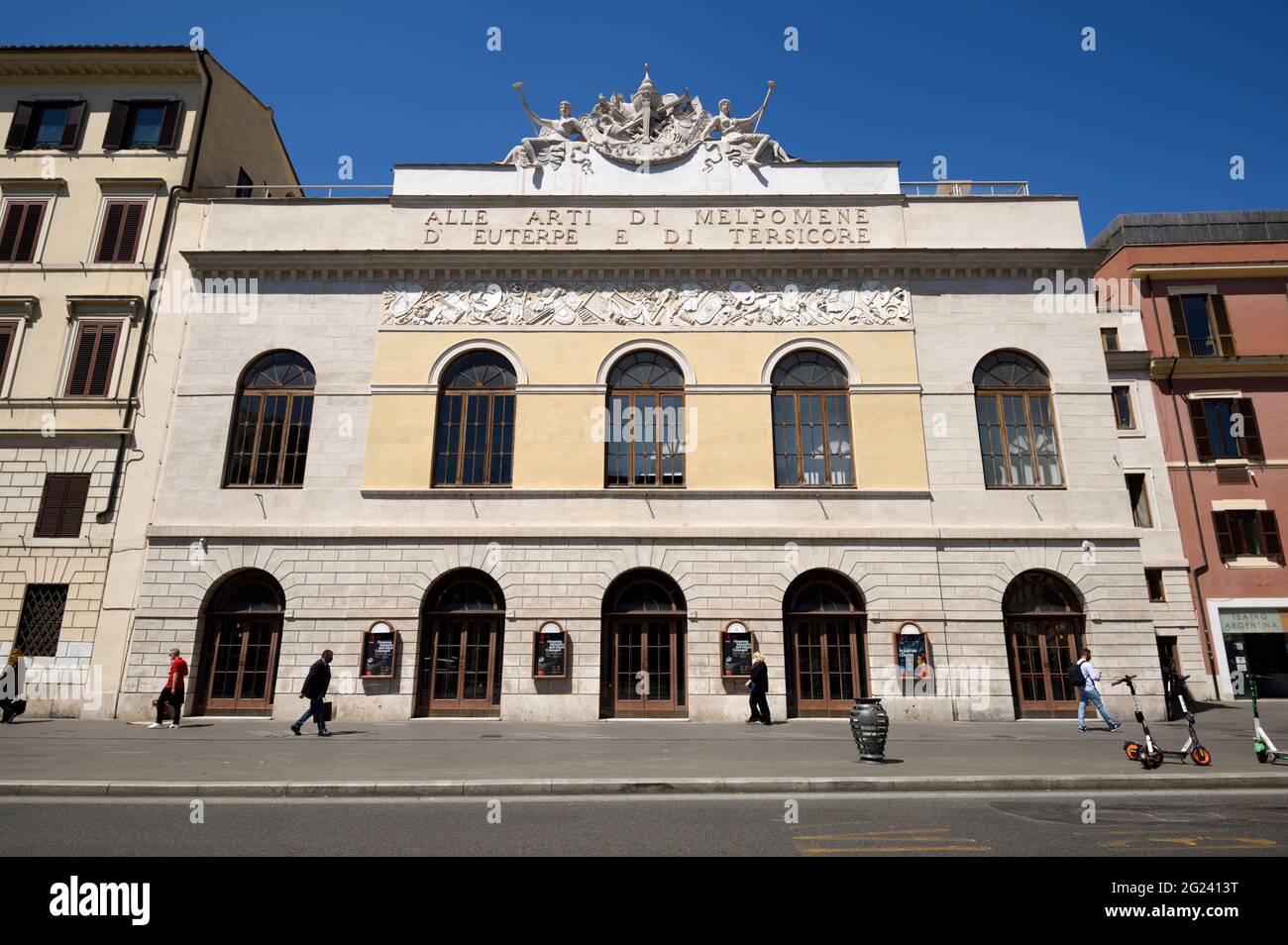 italy, rome, teatro argentina Stock Photo - Alamy