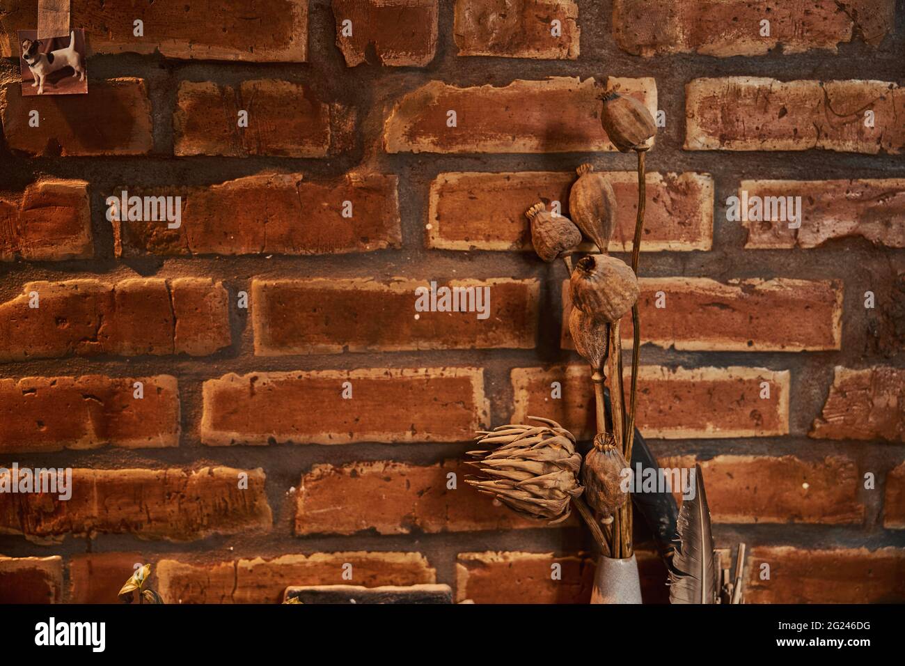 Image of creative interior of pottery workshop Stock Photo - Alamy