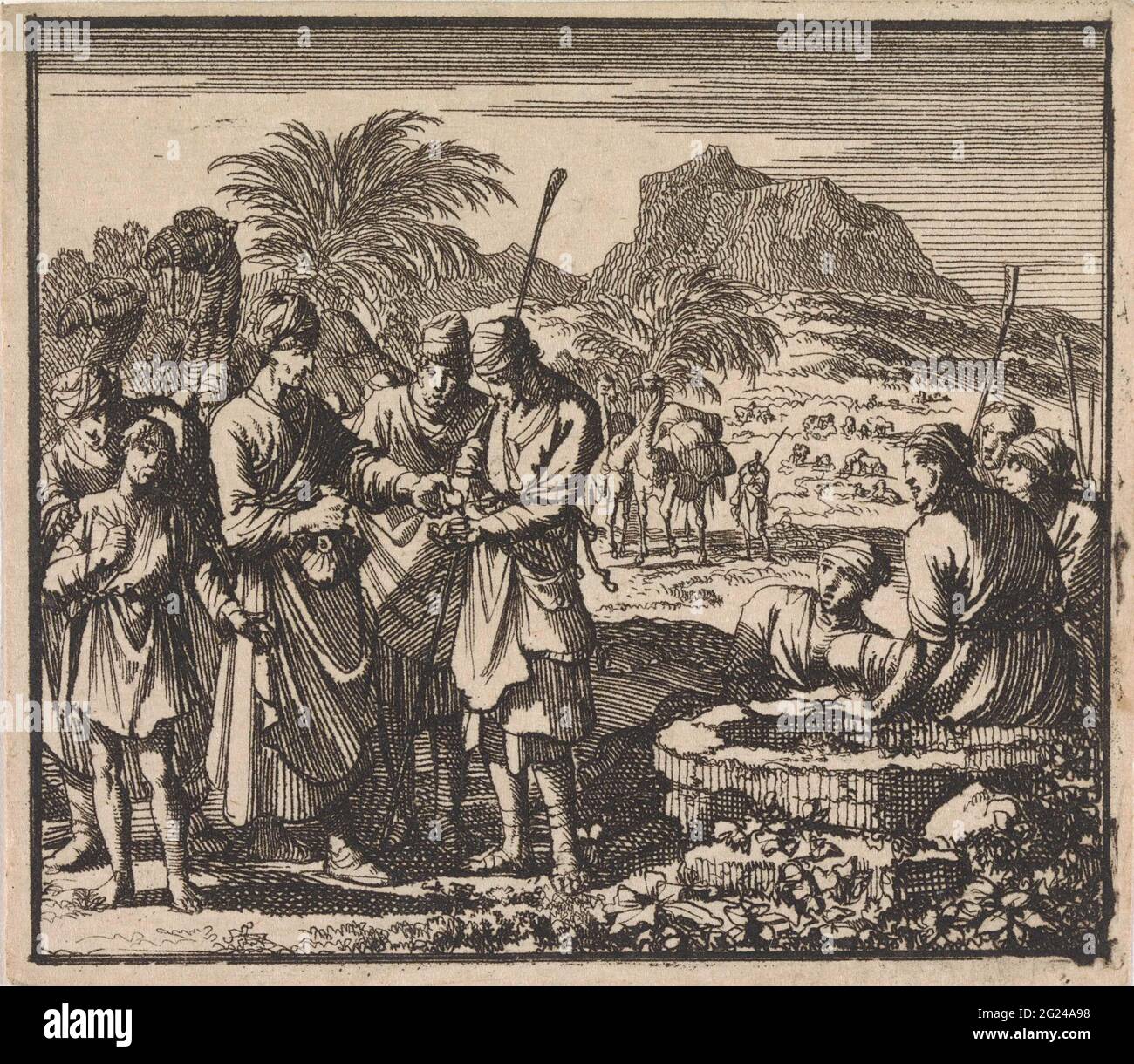 Joseph sold by his brothers Stock Photo Alamy