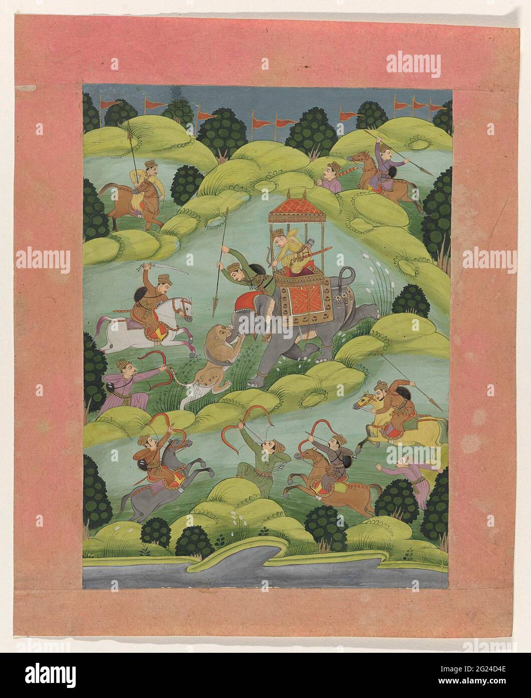 Rajput warrior painting hi-res stock photography and images - Alamy