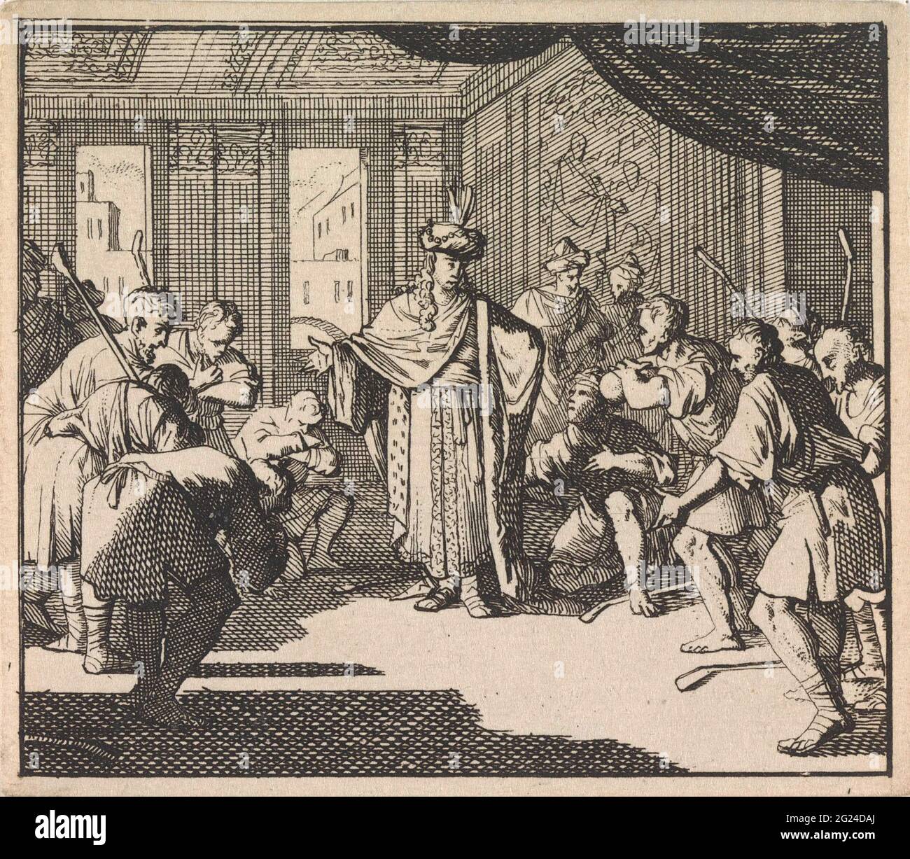 Joseph receives his brothers Stock Photo Alamy