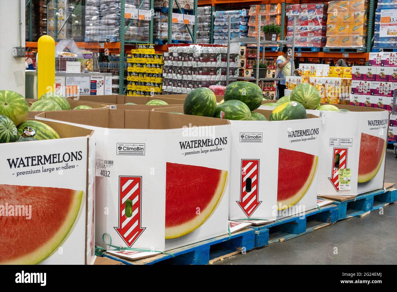 Costco Wholesale Warehouse Store in Massachusetts, USA Stock Photo Alamy