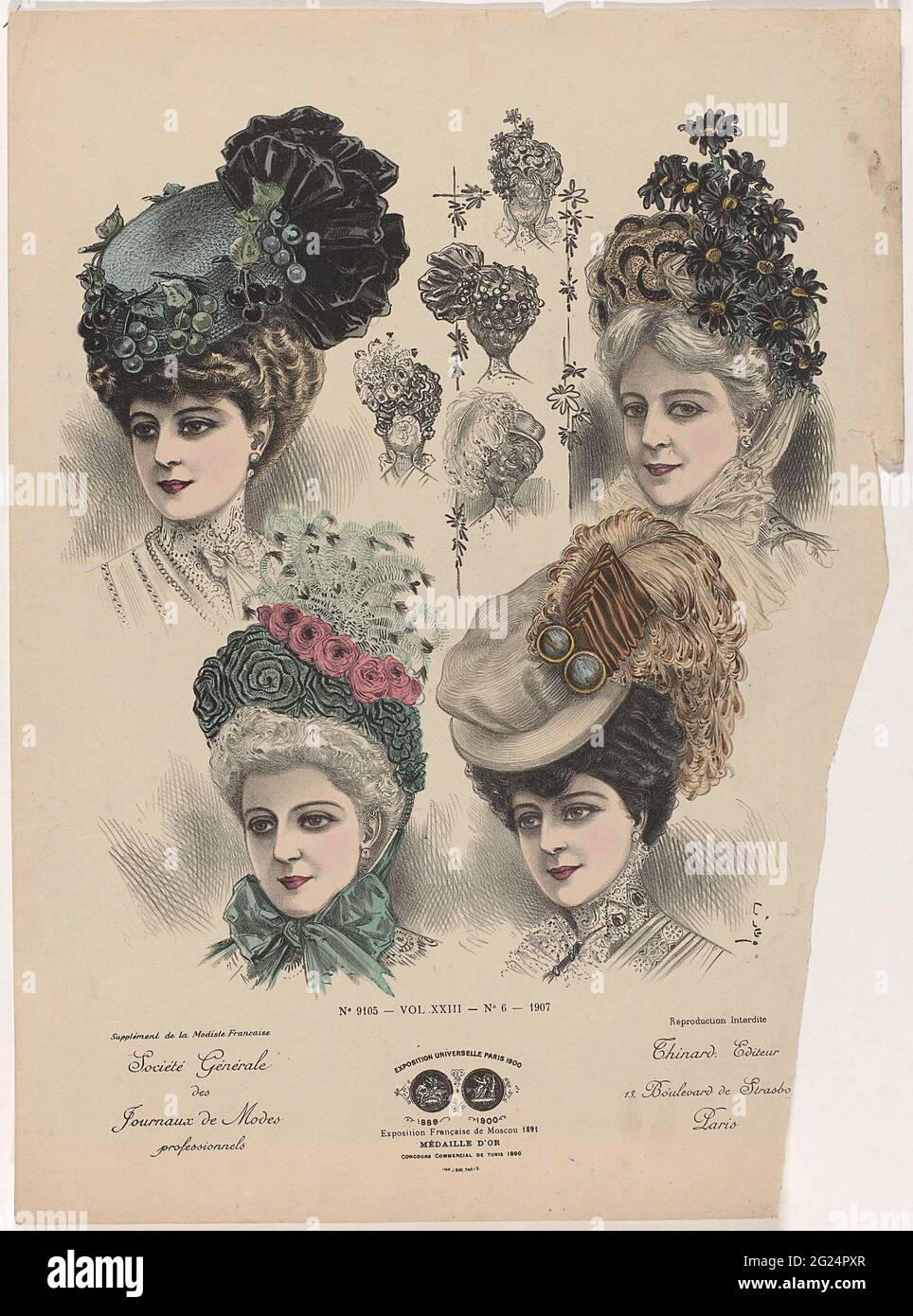 Womens fashion 1907 hi-res stock photography and images - Alamy