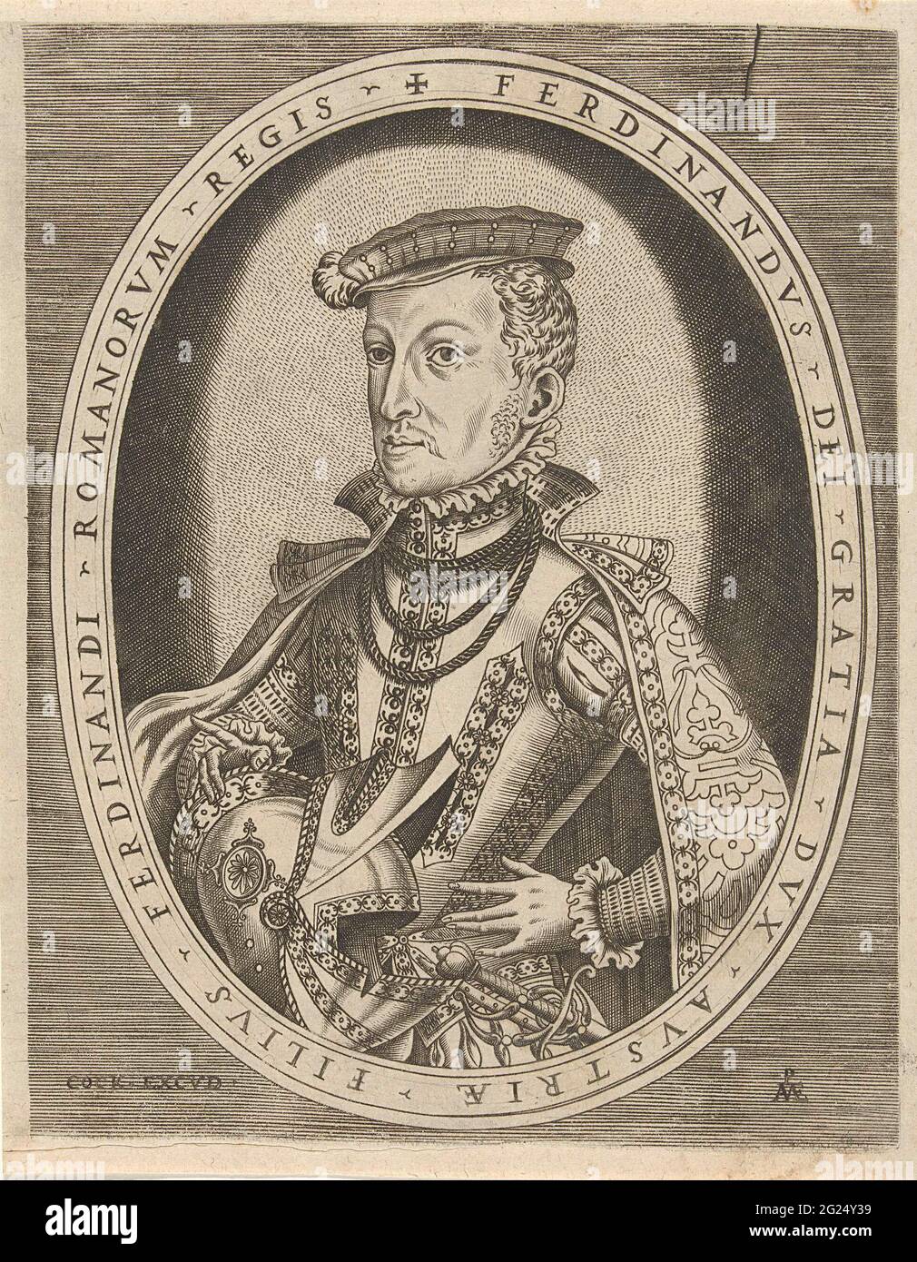 Portrait of Ferdinand II from Tirol; Portraits of rulers. Portrait of