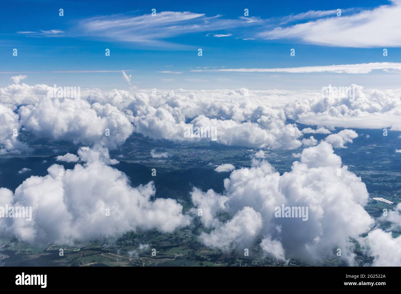 Image of clouds from airplane hires stock photography and images Alamy