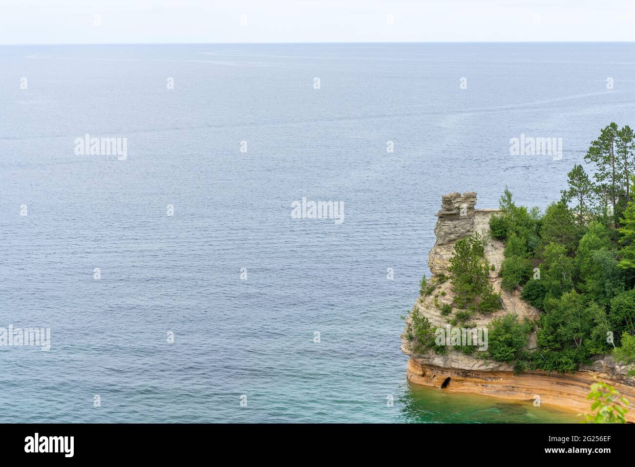 Pictured Rocks National Lake Shore Michigan State on Lake Superior