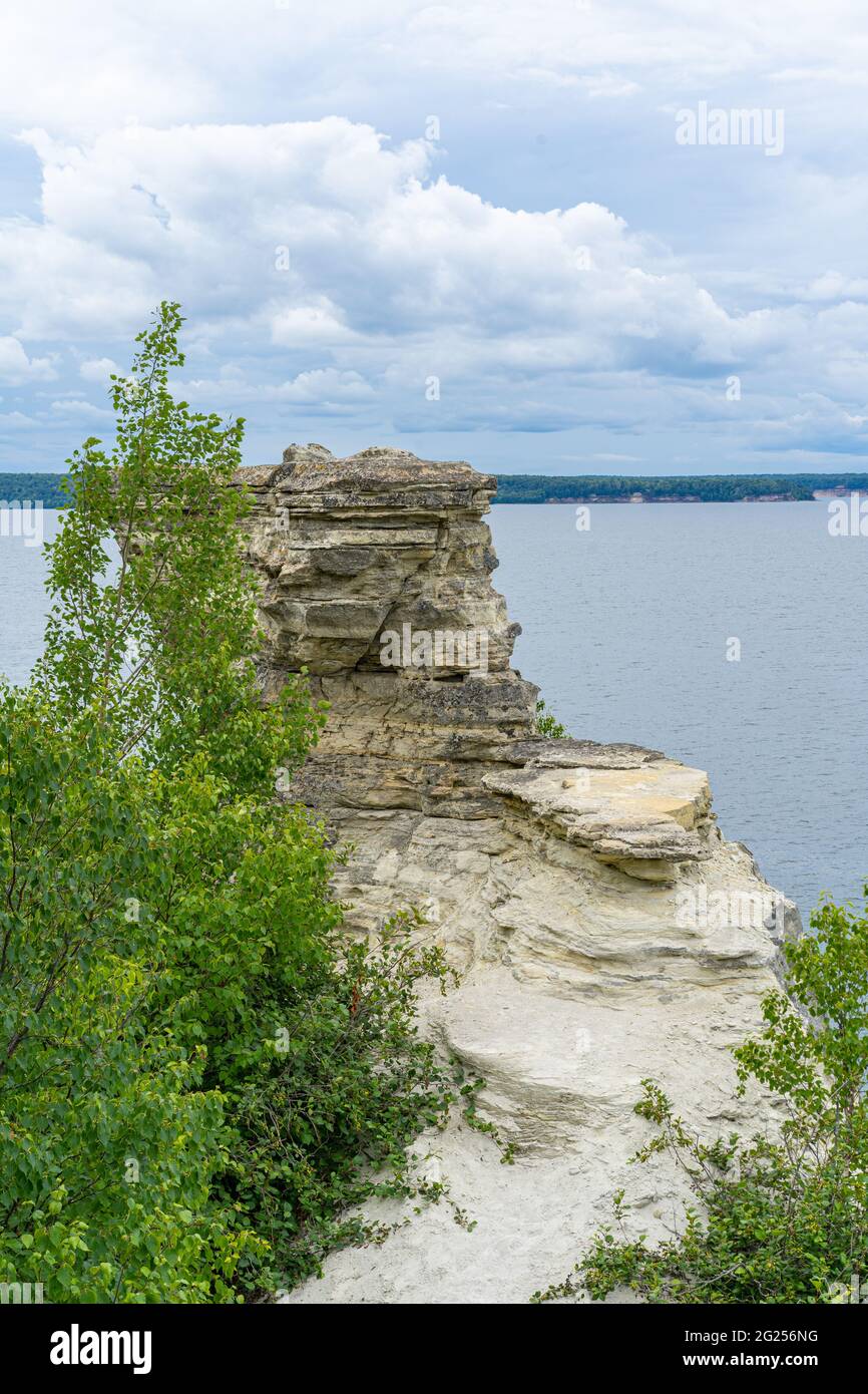 Pictured Rocks National Lake Shore Michigan State on Lake Superior