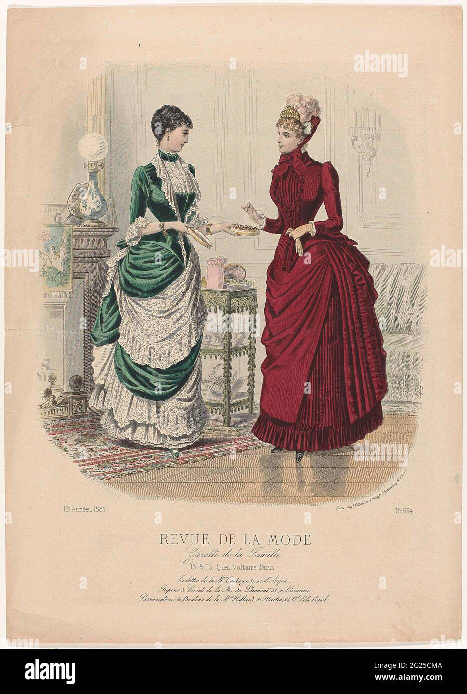 Revue de la fashion, Gazette de la Famille, 1874, 3rd Année, no