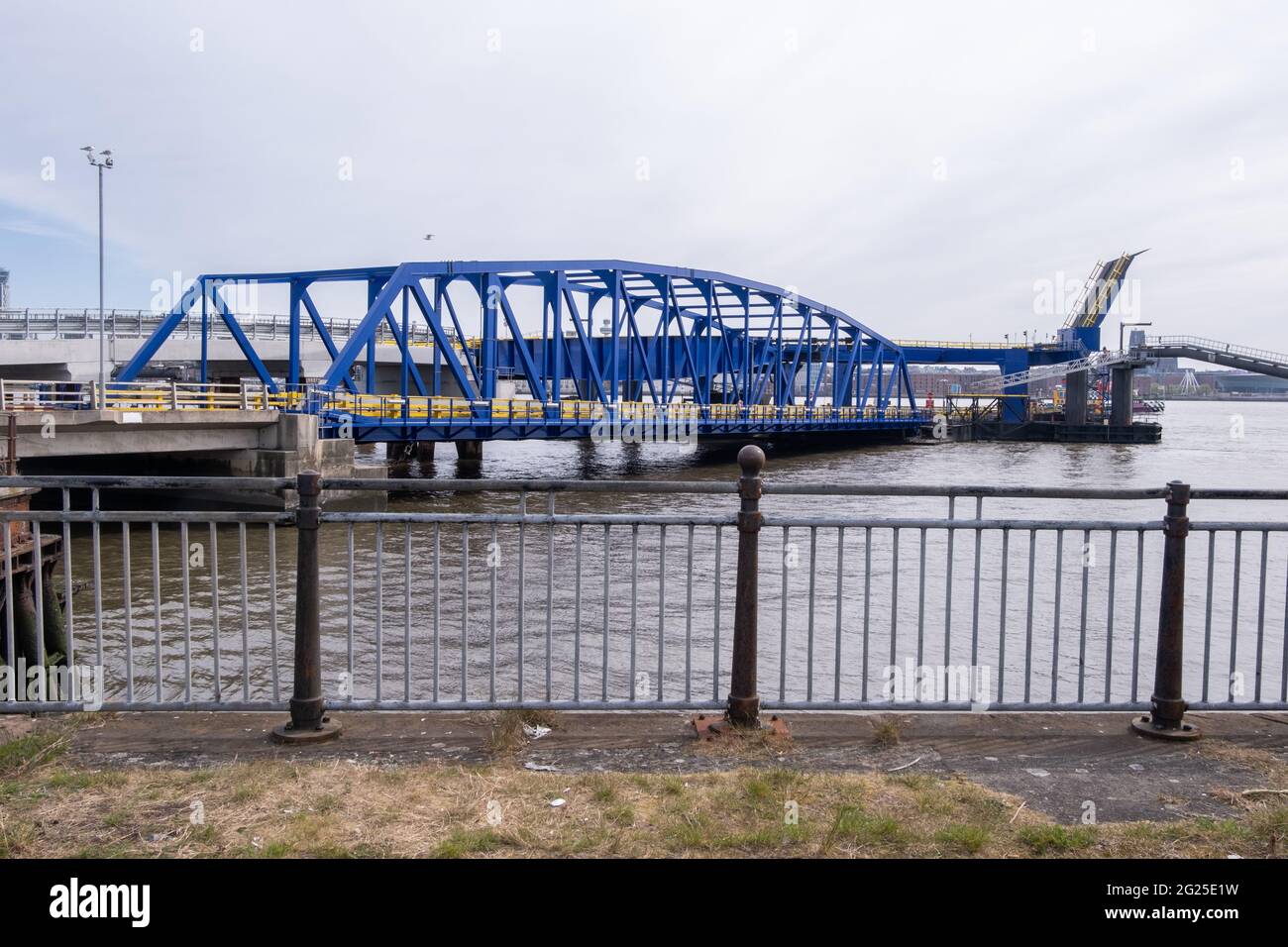 Landing stage for Birkenhead Ferry Terminal on the Wirral April 2021 Stock Photo Alamy