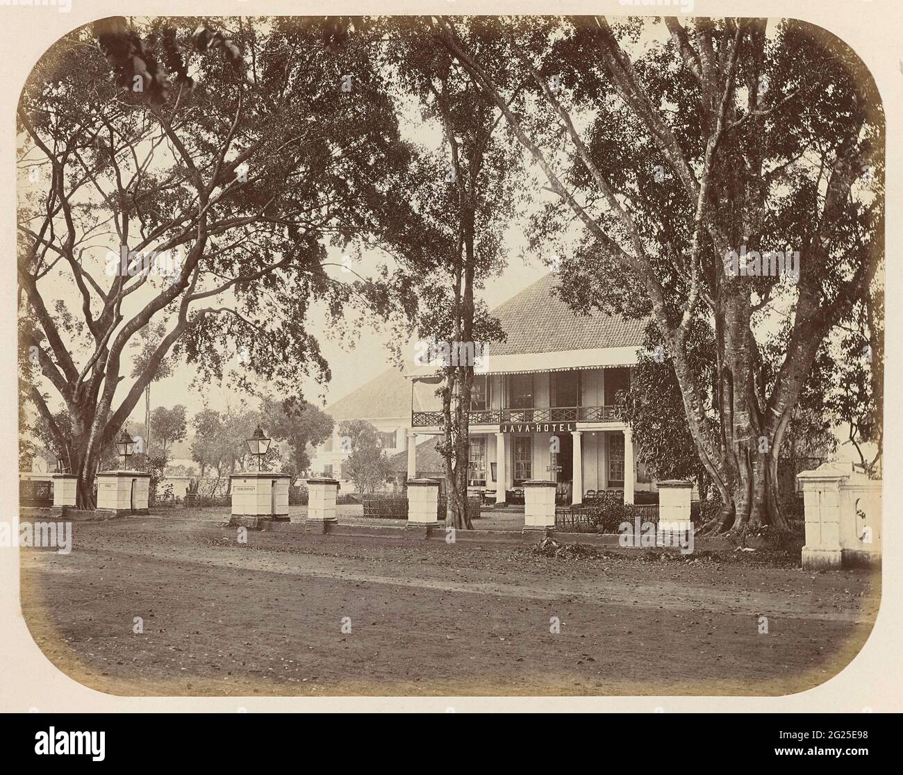 Hotel Java Retro Historical photo colonial hotel hi-res stock photography and images - Alamy
