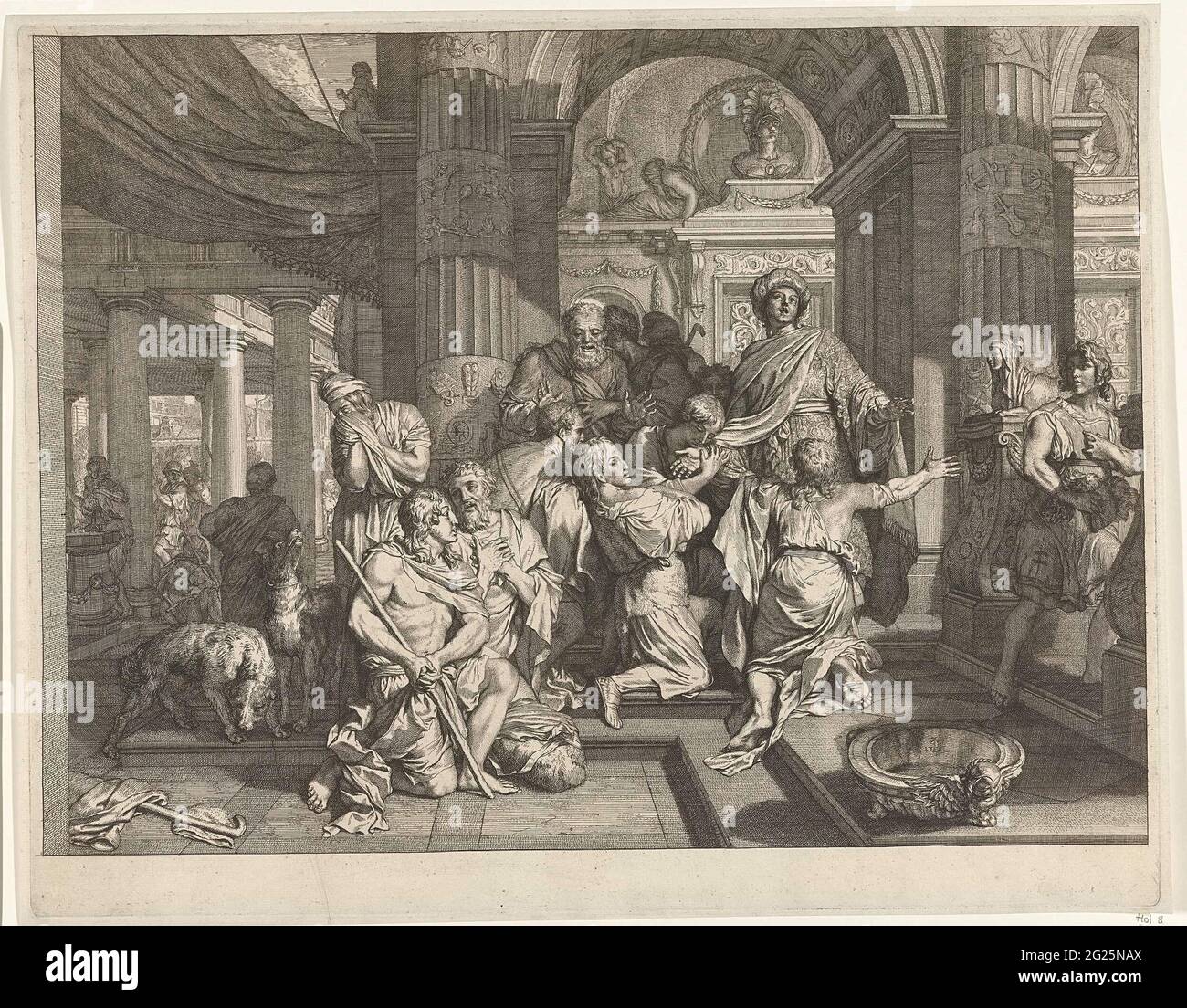 Joseph is recognize by his brothers hires stock photography and images