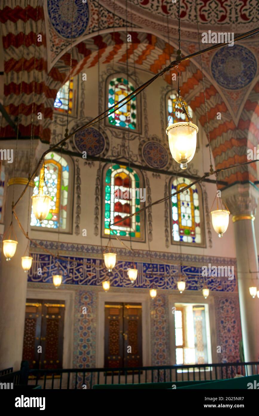 Tomb of Sultan Murad III in the cemetery of Hagia Sophia, Istanbul