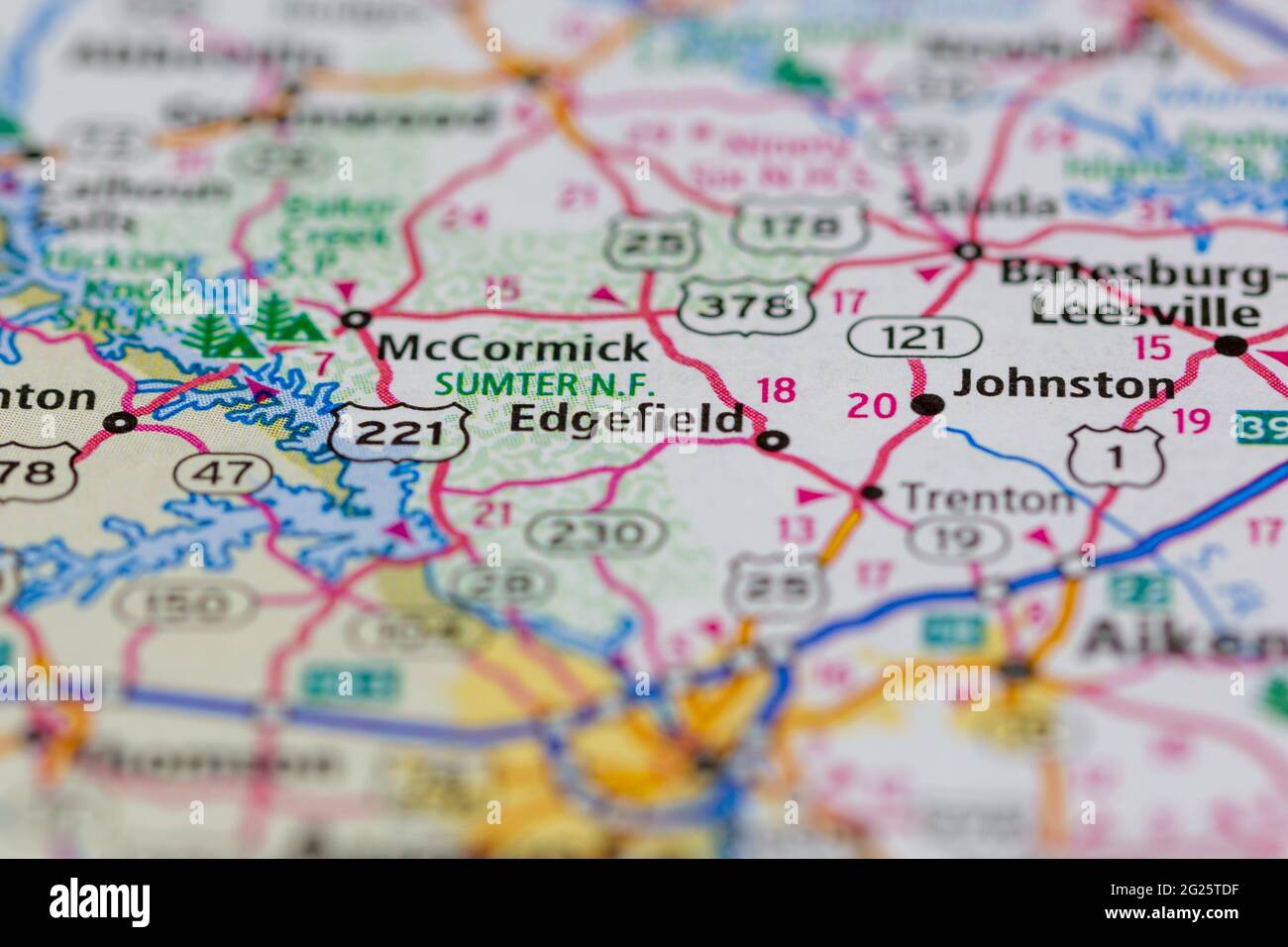 Edgefield south carolina map hires stock photography and images Alamy