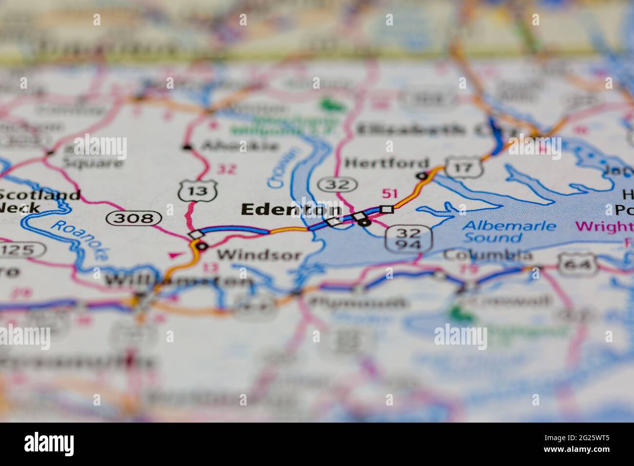 Map of edenton hires stock photography and images Alamy