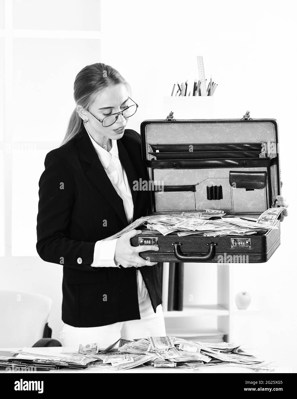 Fake accounting Black and White Stock Photos & Images - Alamy
