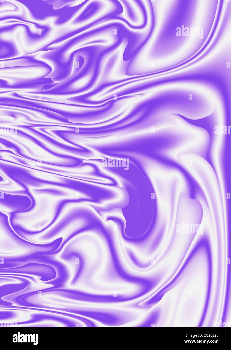 Illustration of gradient purple flowing liquid texture for abstract ...