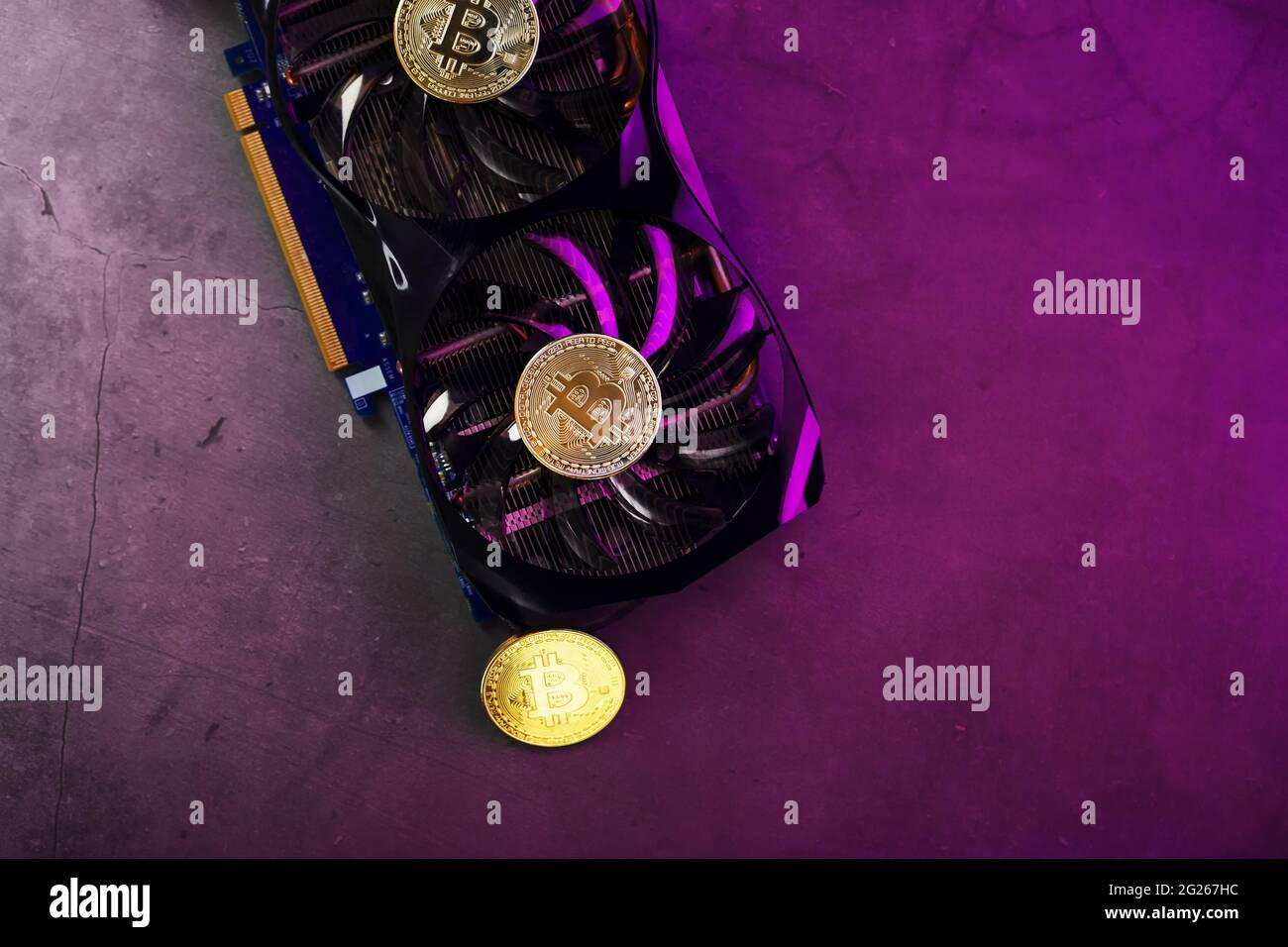 Bitcoin on video card hi-res stock photography and images - Page 2 - Alamy