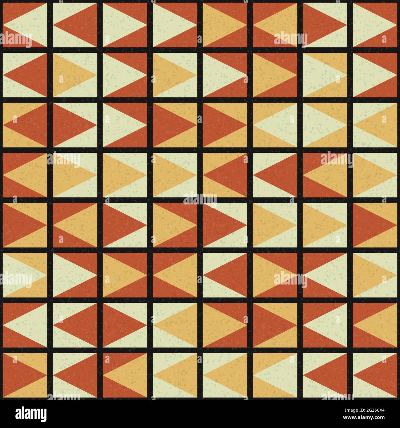 Abstract Geometrical generative computational art illustration Stock Vector