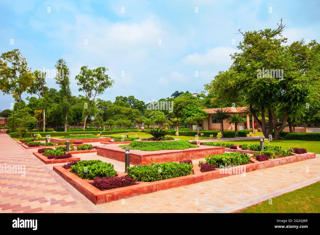 Subhash Udhyan public park in the centre of Ajmer city in Rajasthan state of India Stock Photo