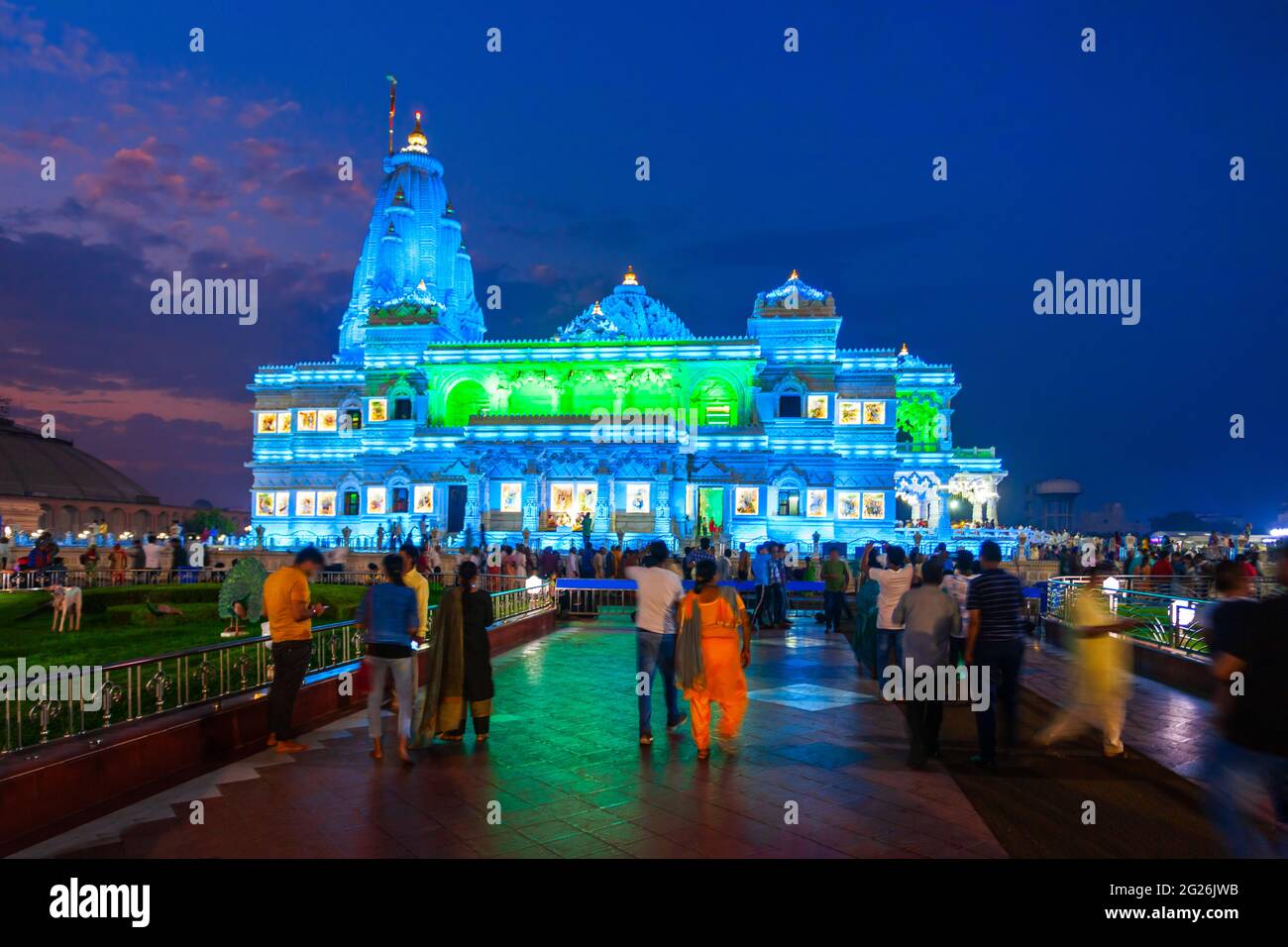 Prem Mandir Is A Hindu Temple Dedicated To Shri Radha Krishna In Prem Mandir Is A Hindu Temple Dedicated To Shri Radha Krishna In