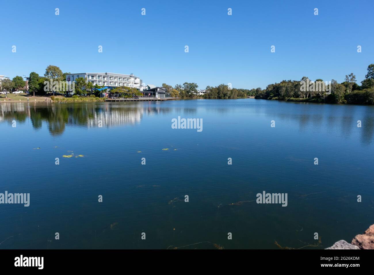At Lake Eden, North Lakes Stock Photo Alamy