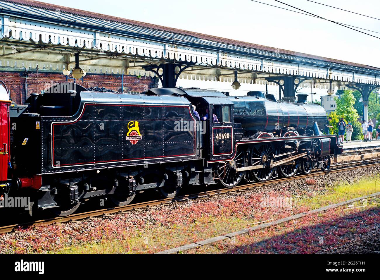 Jubilee class steam locomotive hi-res stock photography and images - Alamy