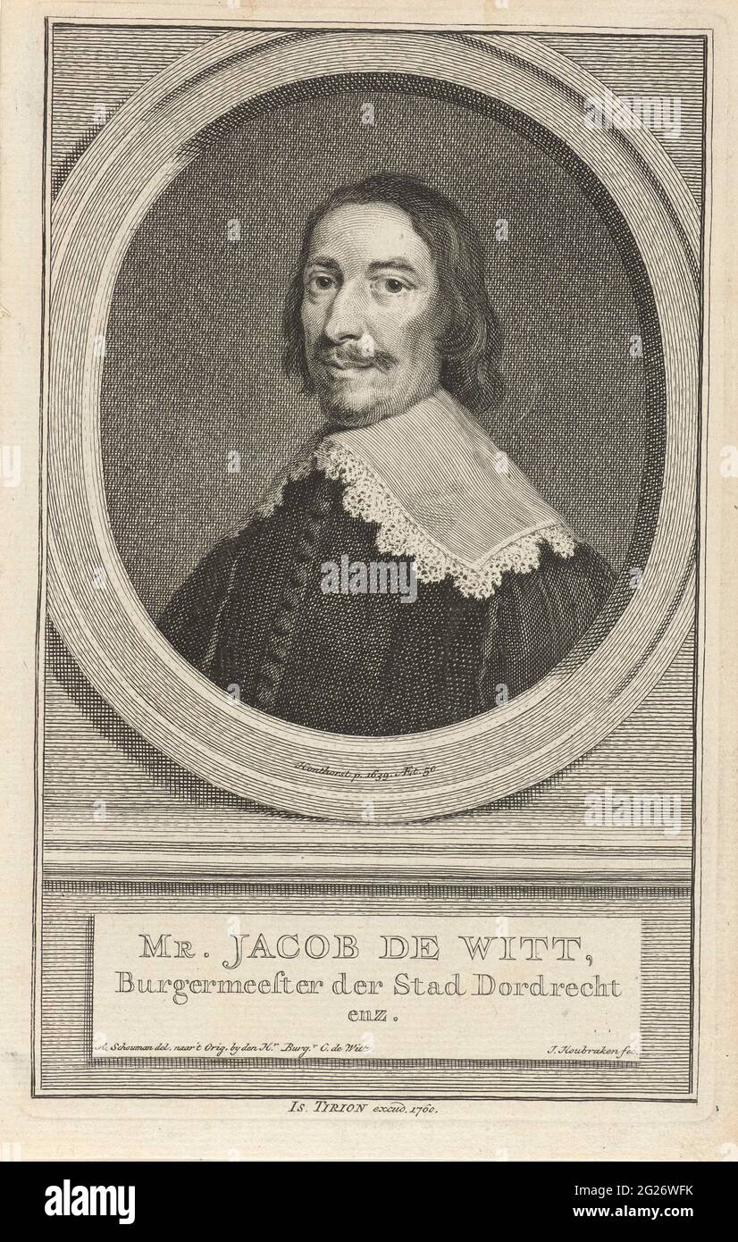 Portrait of Jacob de Witt Stock Photo Alamy