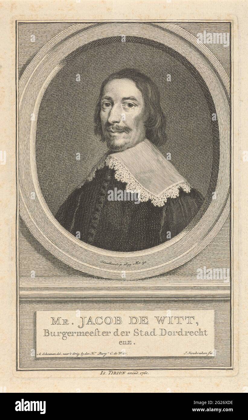 Portrait of Jacob de Witt Stock Photo Alamy