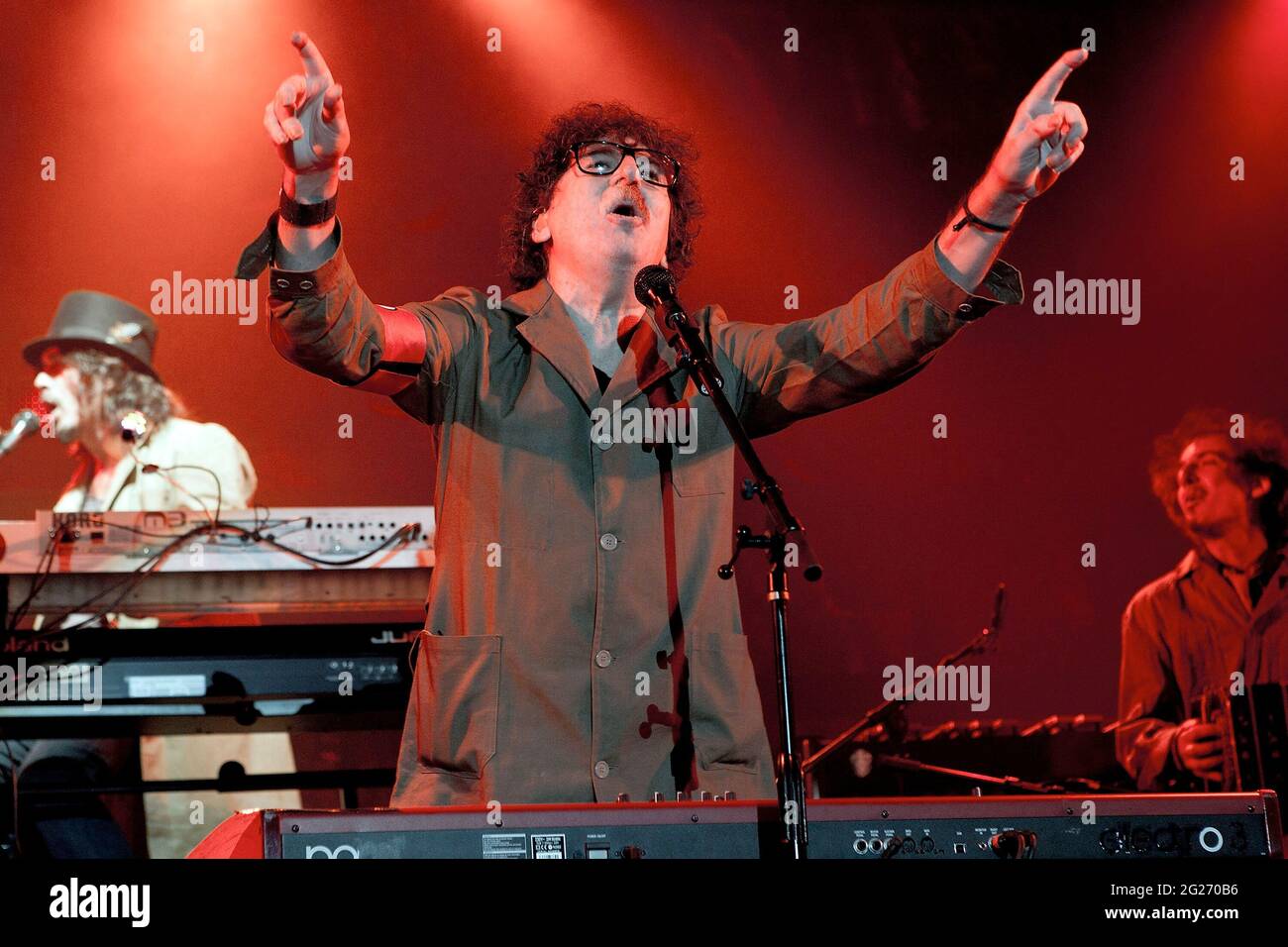 New York, NY, USA. 25 April, 2012. Charly Garcia, performs at the Charly Garcia Concert at Best