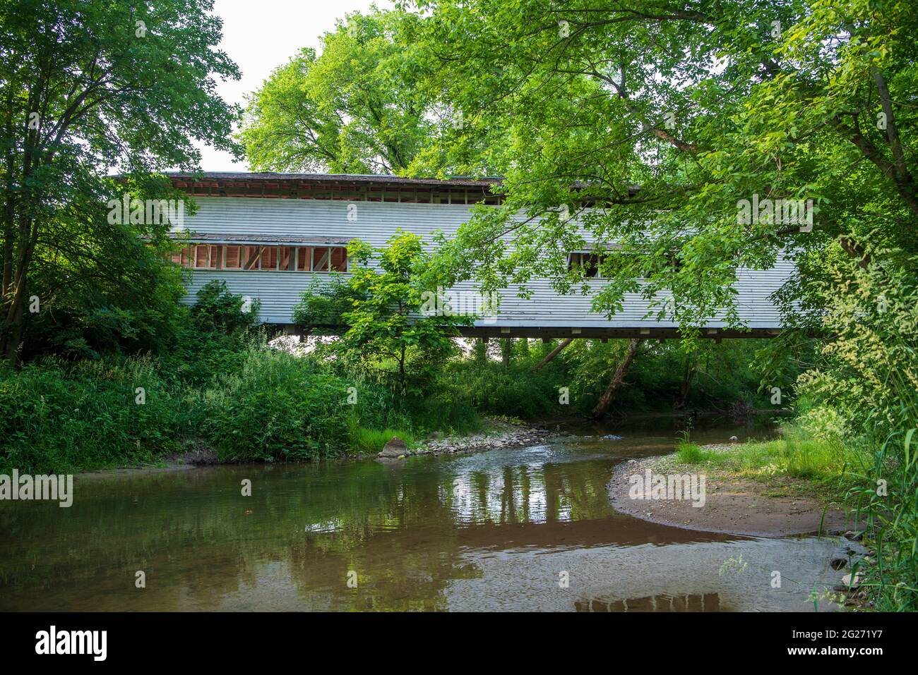 Burr arch truss hi-res stock photography and images - Alamy
