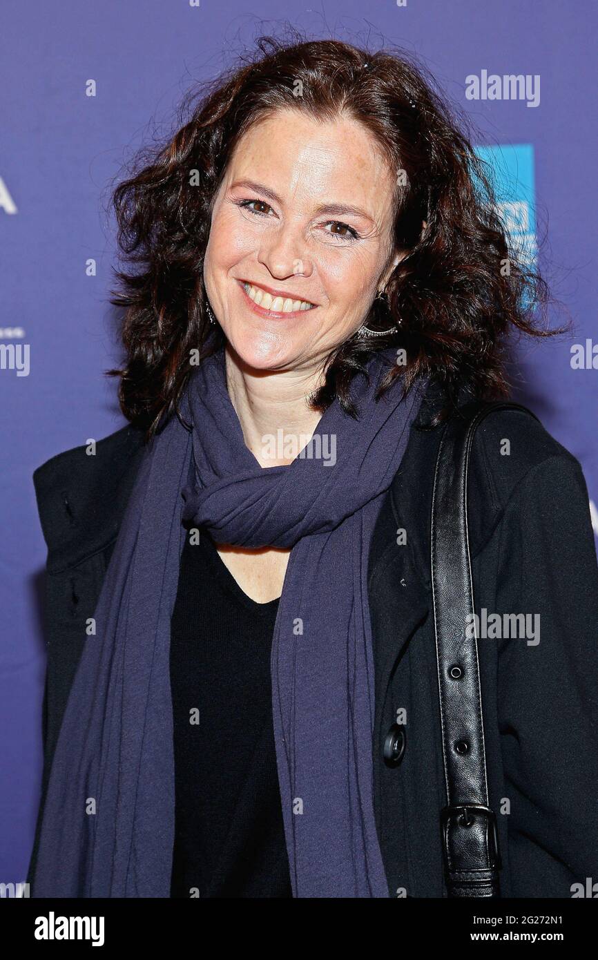 New York, NY, USA. 28 April, 2012. Ally Sheedy at the Tribeca Talks Series: 'War Games' during the 2012 Tribeca Film Festival at the SVA Theater. Credit: Steve Mack/Alamy Stock Photo