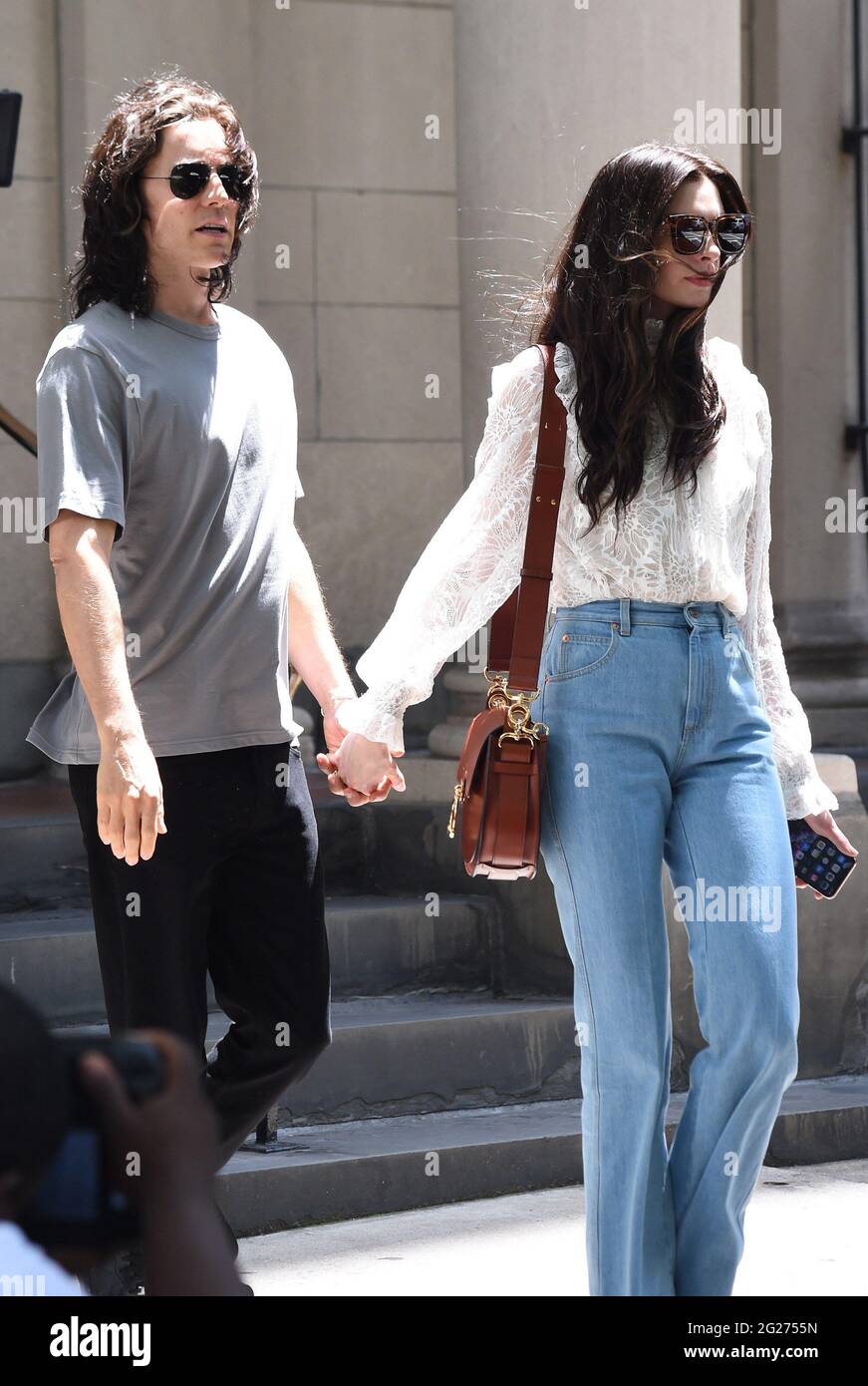 New York, NY, USA. 8th June, 2021. Jared Leto, Anne Hathaway on