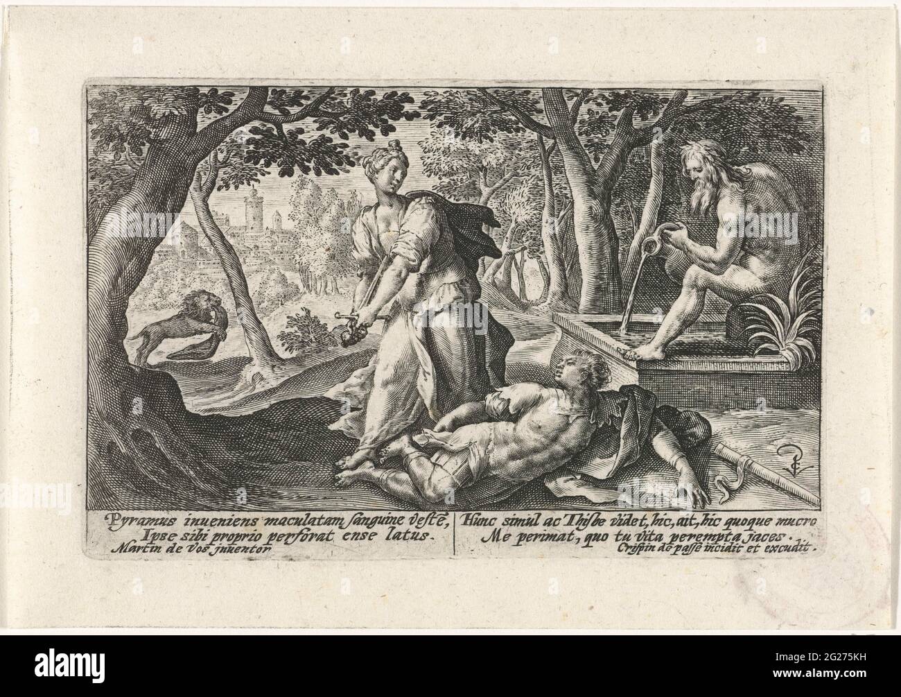 Pyramus And Thisbe Lion