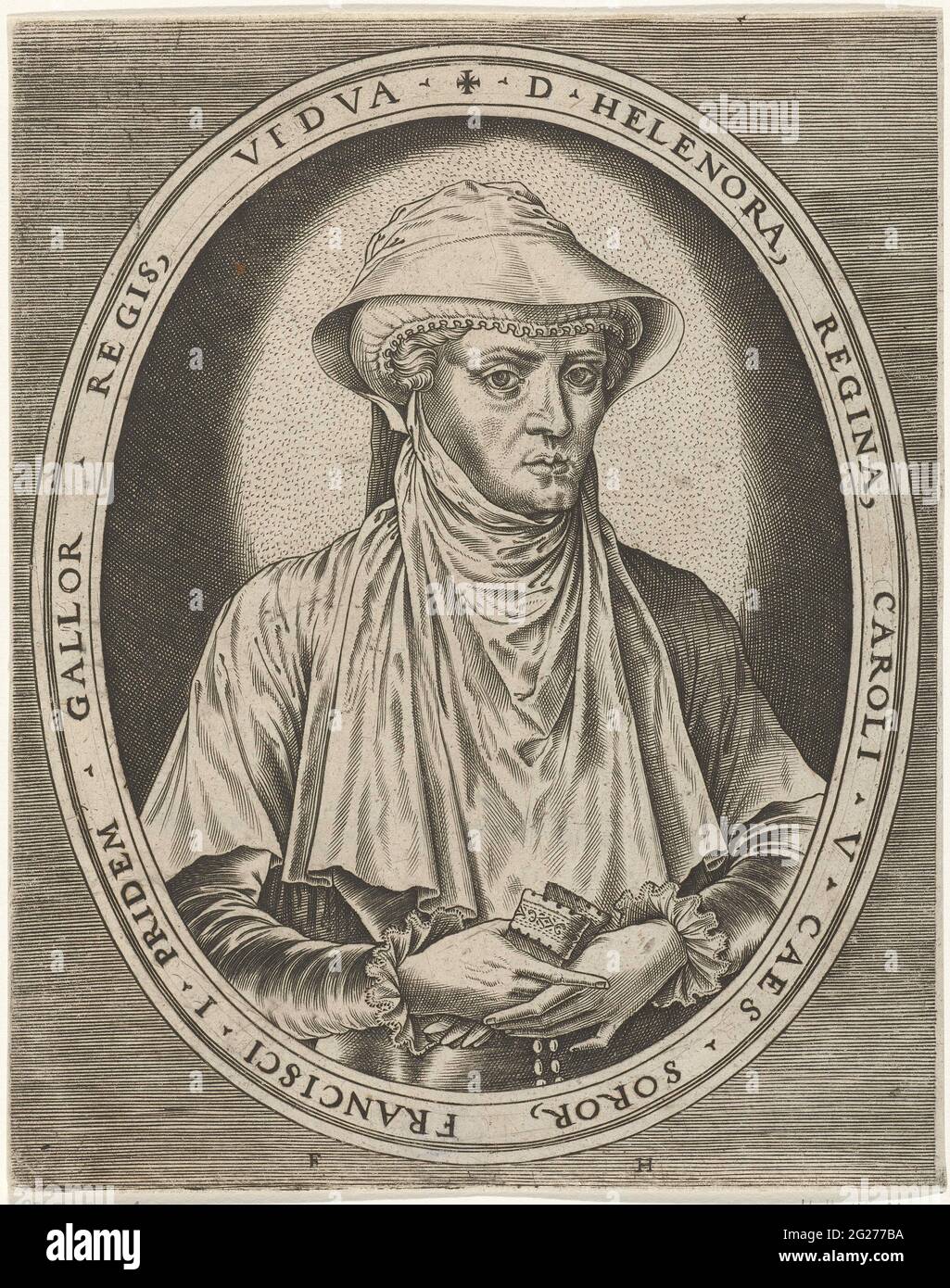 Portrait of Elonora of Habsburg; Portraits of kings, queens, princes