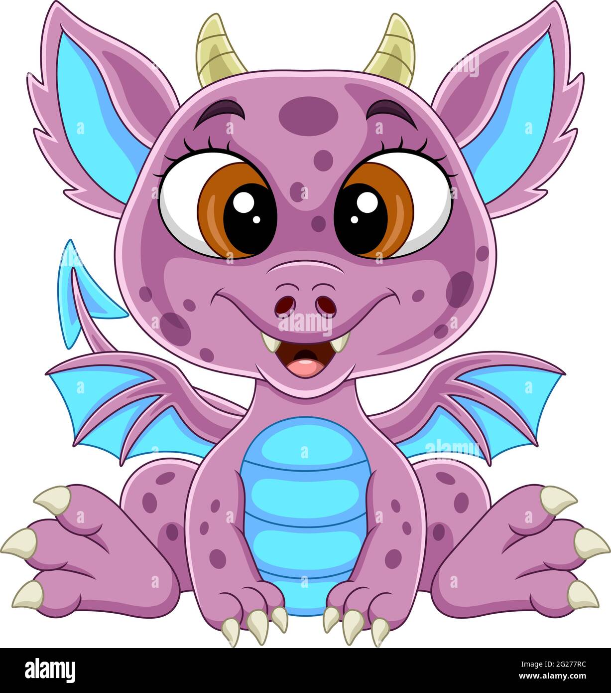 Dragon wings pink Stock Vector Images - Alamy