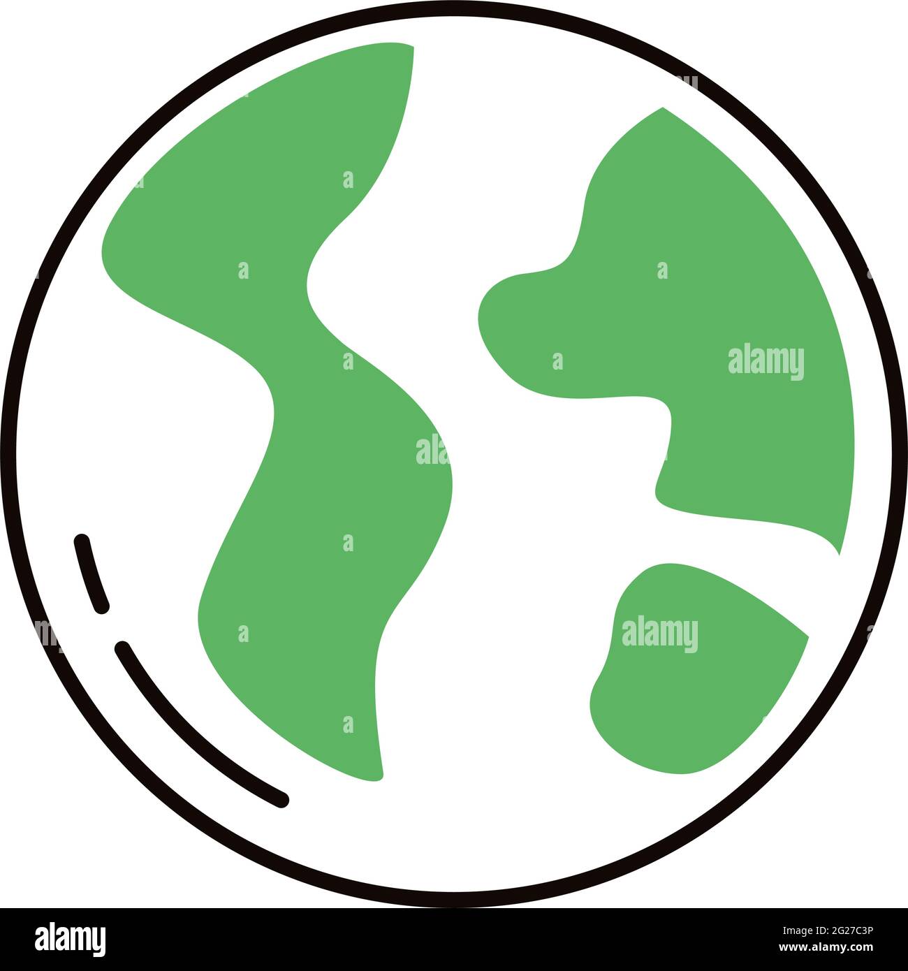 ecology world planet earth icon Stock Vector Image & Art - Alamy