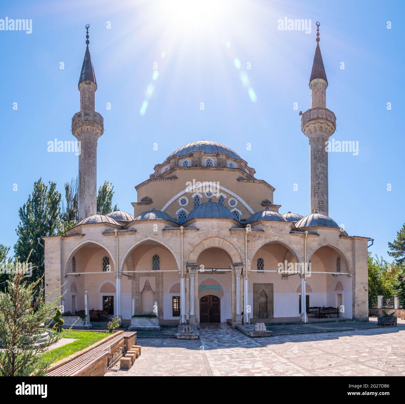 Mosque in Yevpatoria in the Crimea Juma Jami or Khan-Jami also known as ...