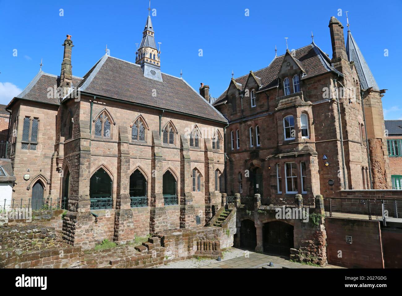 Old Blue Coat School, Priory Row, City centre, Coventry, West Midlands