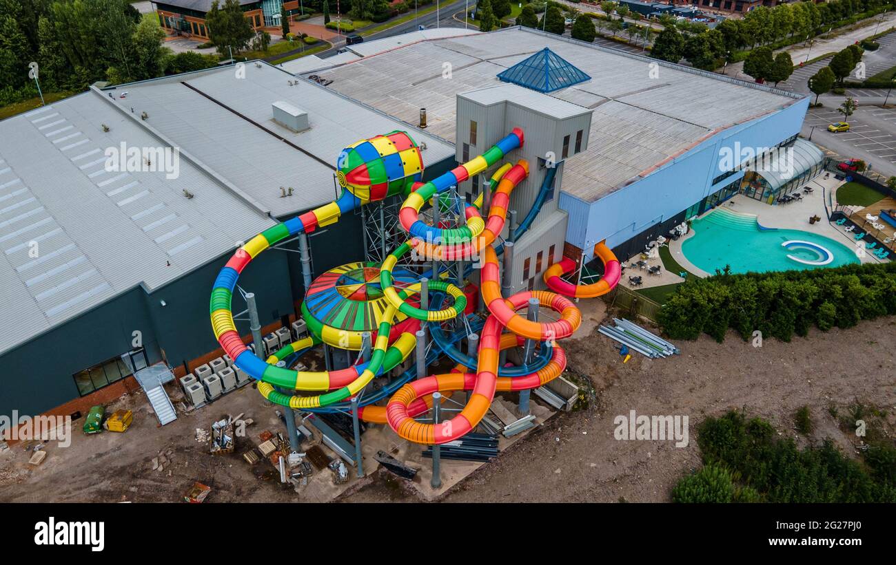 Water World Waterworld Stoke On Trent Brand New Slides For This Faous 