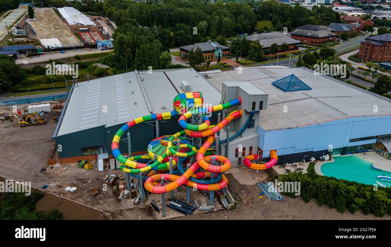 Water World Waterworld Stoke On Trent Brand New Slides For This Faous 