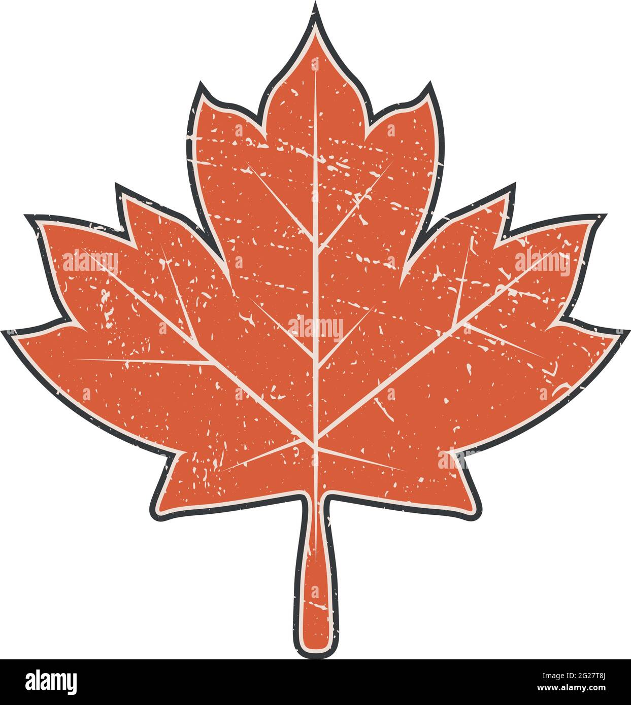 maple leaf red canadian icon Stock Vector Image & Art - Alamy