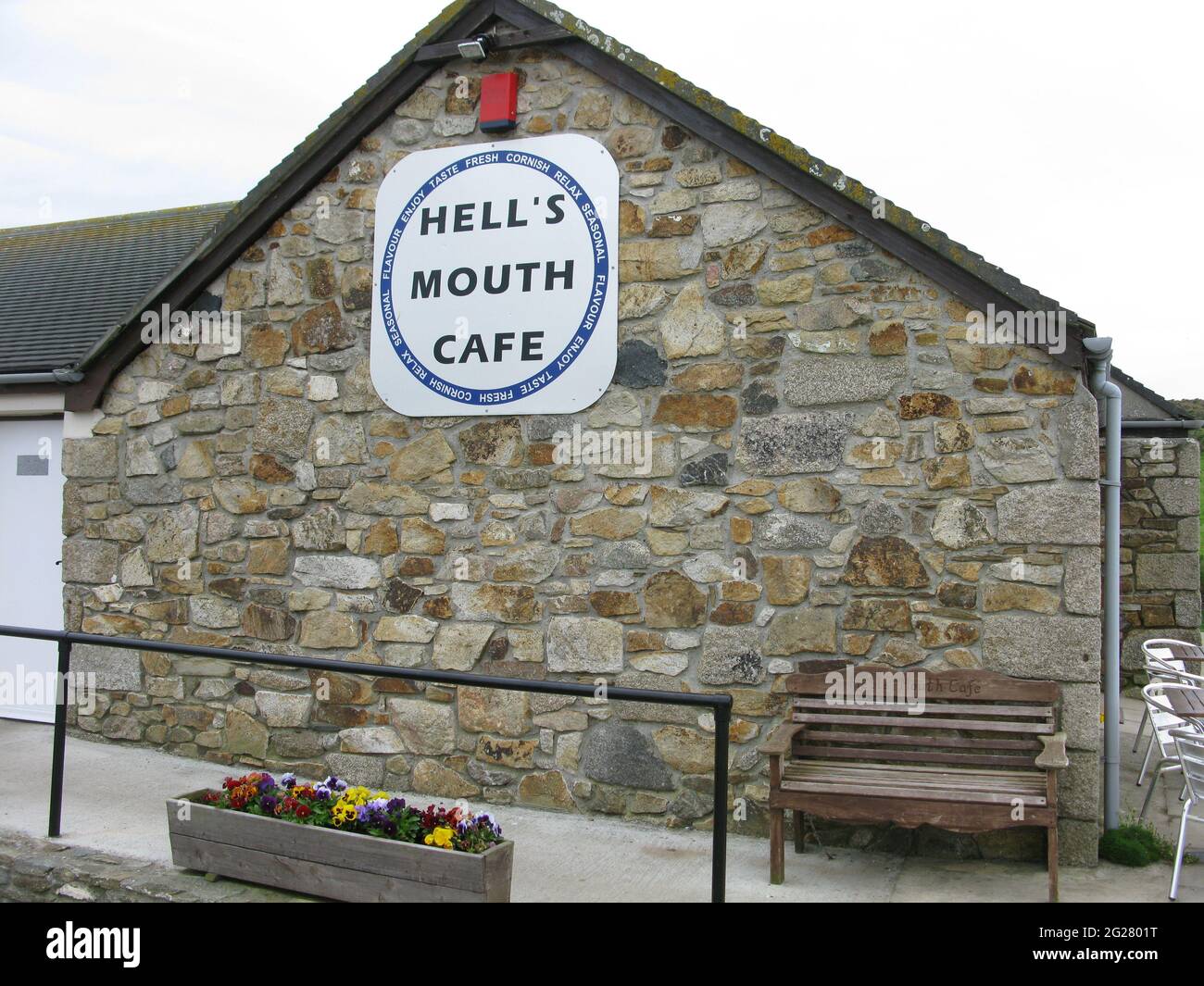 Hells mouth cafe sign hires stock photography and images Alamy