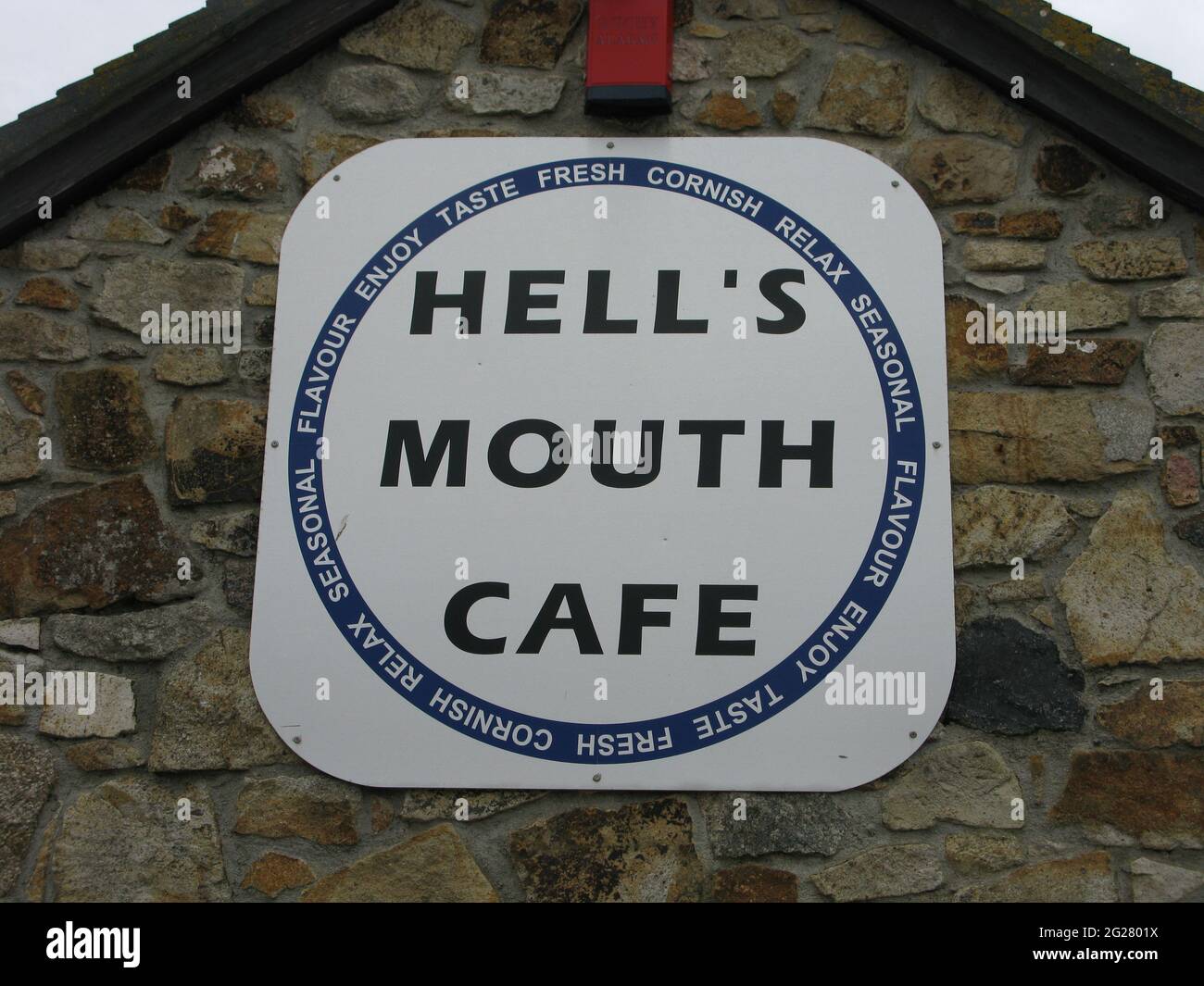 Hells mouth cafe sign hires stock photography and images Alamy