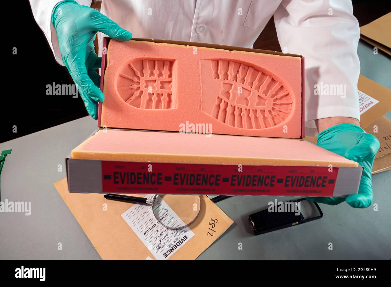 Shoe impression evidence interview higarescue