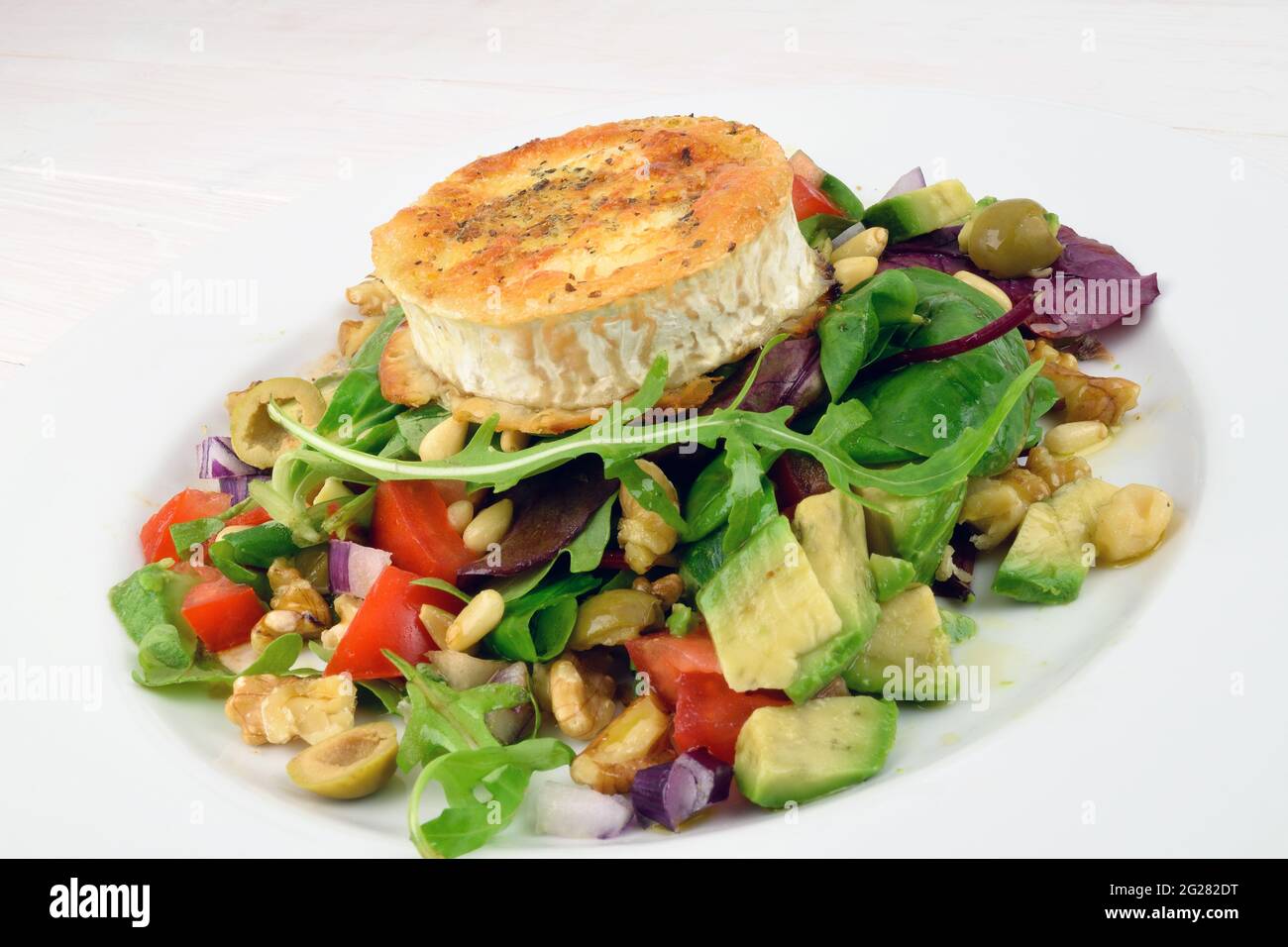 Healthy goats cheese appetizer hires stock photography and images Alamy