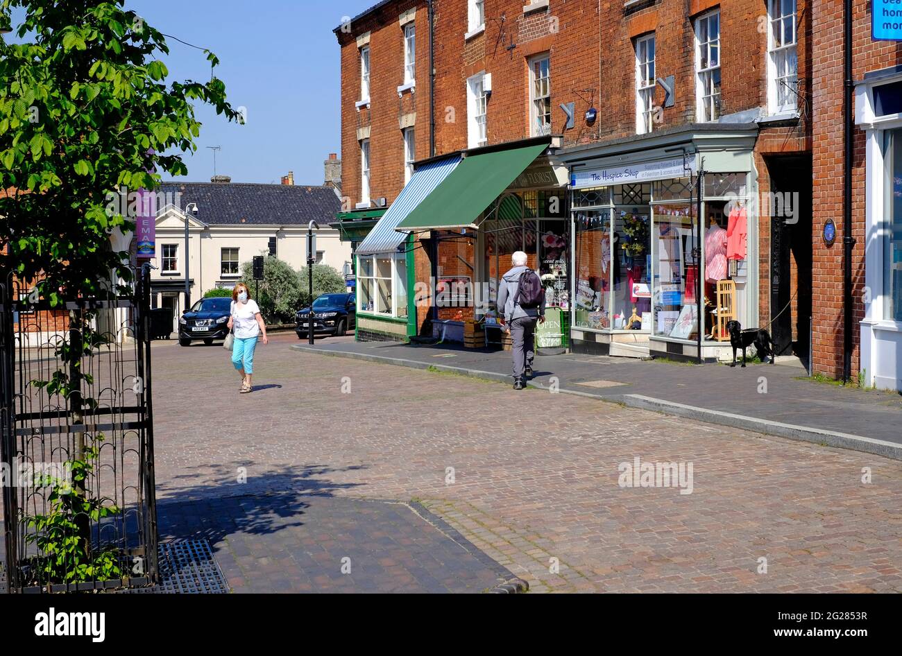 Fakenham town centre norfolk uk hires stock photography and images Alamy