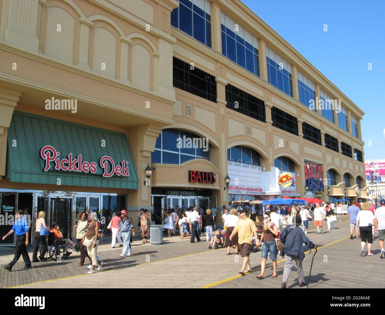 Atlantic city boardwalk Stock Photo Alamy