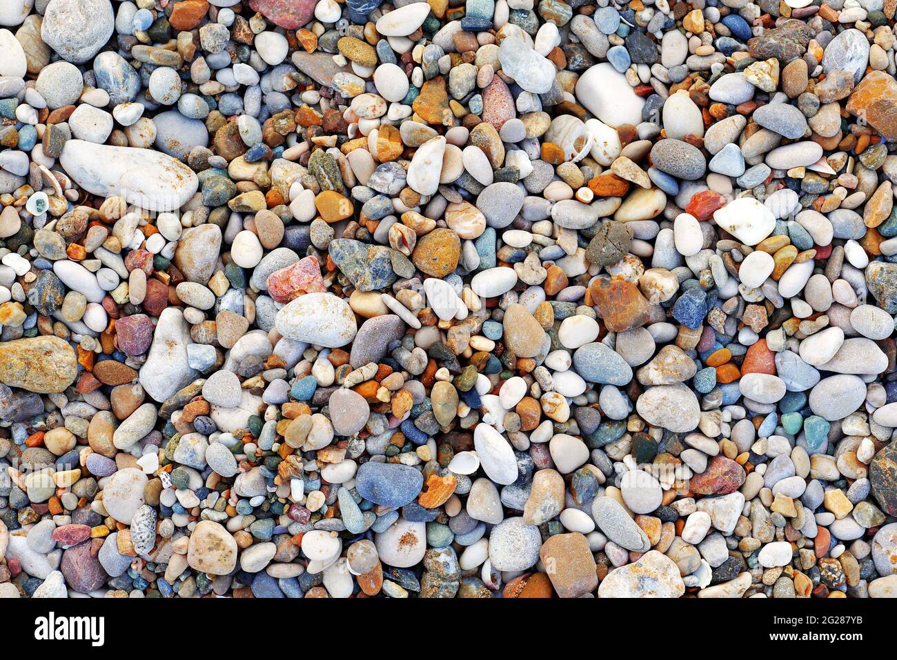 Pebbles shingle beach top hi-res stock photography and images - Alamy